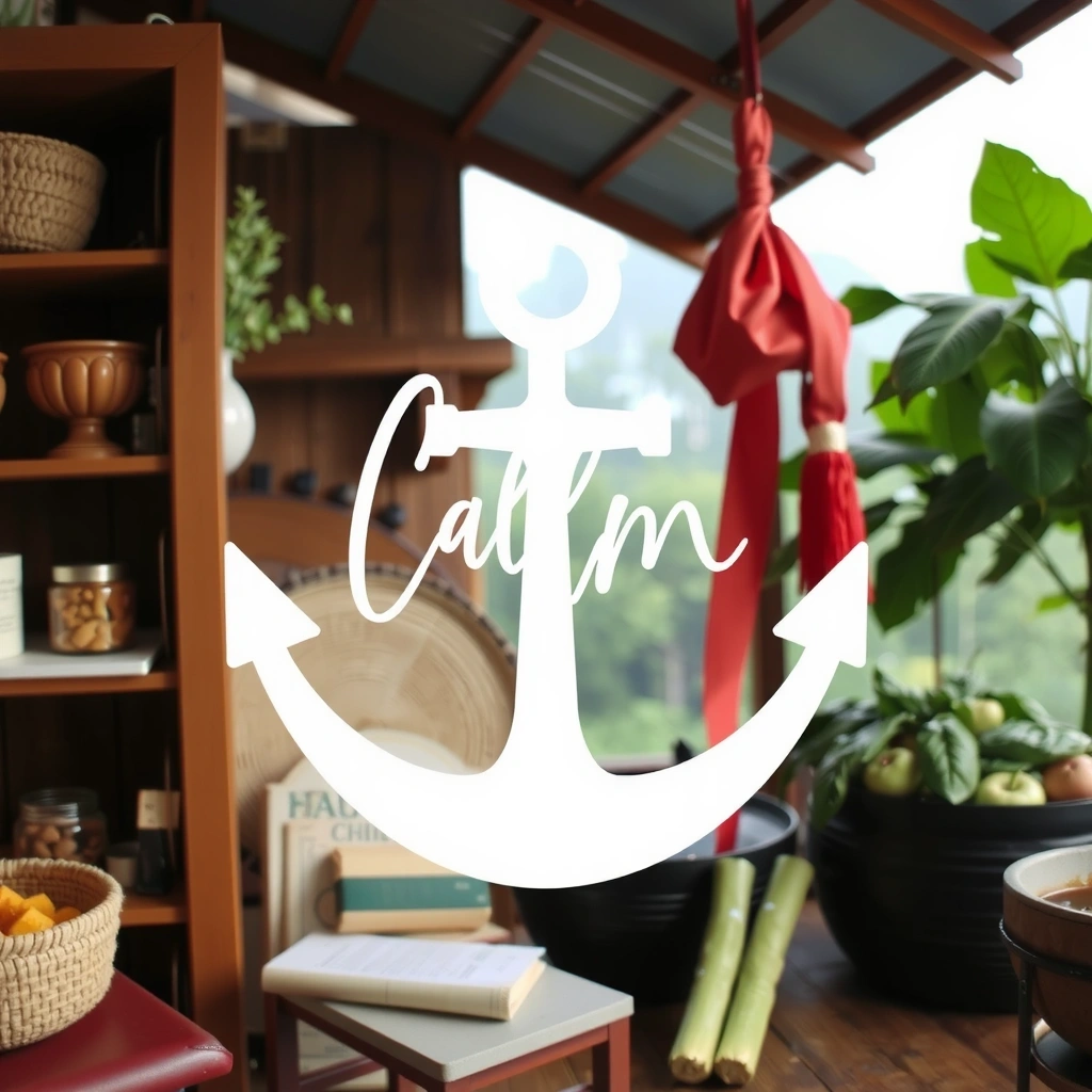 Visual anchor representing calm communication